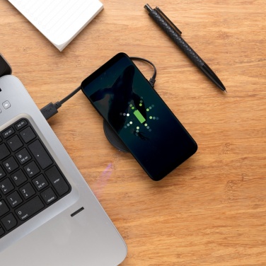 Logotrade promotional merchandise picture of: 5W wireless charging pad round