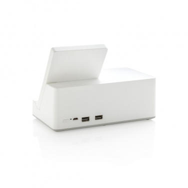 Logotrade promotional item image of: Ontario 5W wireless charger with speaker