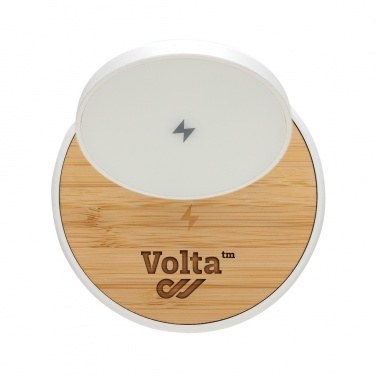 Logo trade advertising products picture of: Ontario RCS rplastic 15W magnetic charging 2 in 1 stand