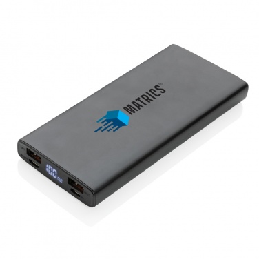 Logotrade promotional merchandise photo of: Aluminium 18W 10.000 mAh PD Powerbank