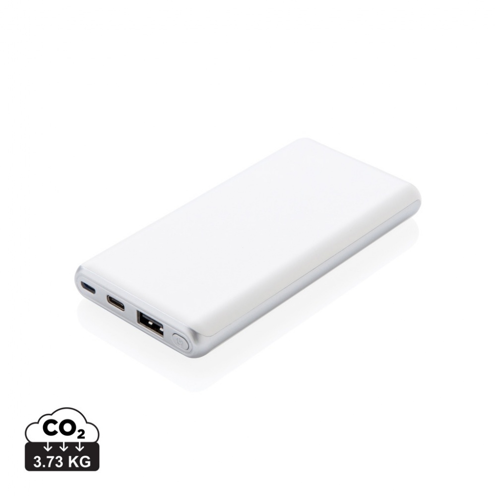 Logo trade promotional merchandise photo of: Ultra fast 10.000 mAh powerbank with PD