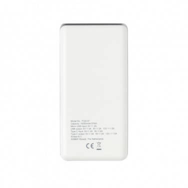 Logotrade promotional merchandise picture of: Ultra fast 10.000 mAh powerbank with PD