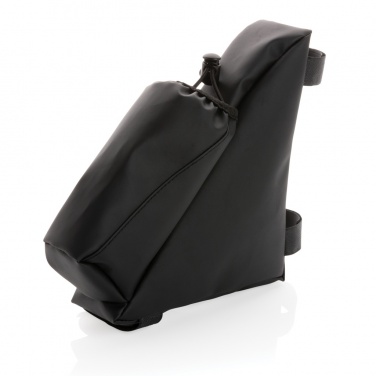 Logo trade promotional gifts image of: PU high visibility bike frame bag with bottle holder