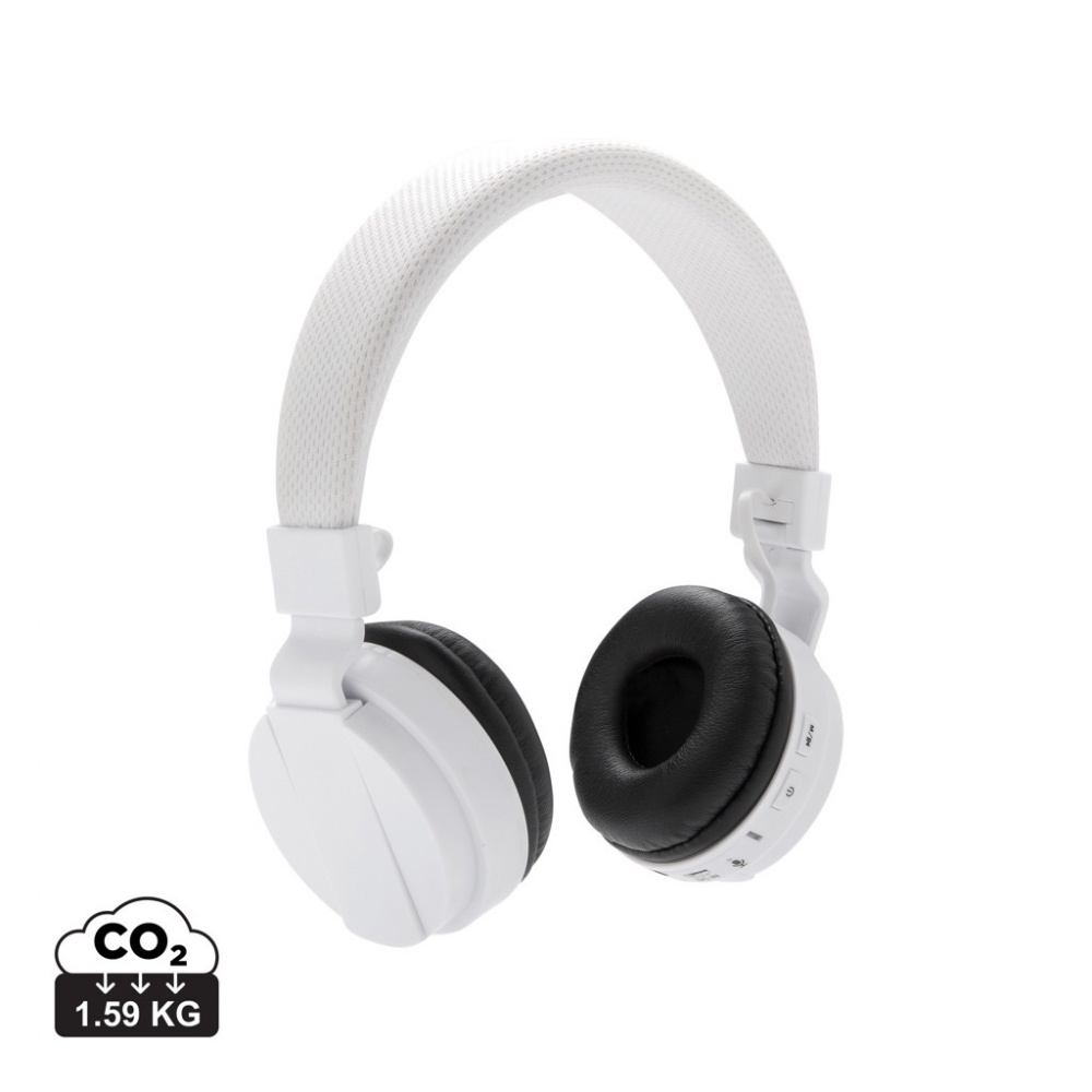 Logo trade promotional products picture of: Foldable wireless headphone