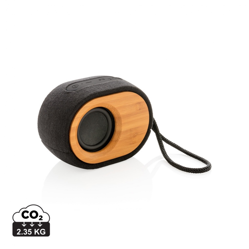 Logo trade promotional products picture of: Bamboo X  speaker