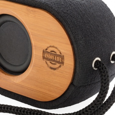 Logo trade advertising products picture of: Bamboo X  speaker
