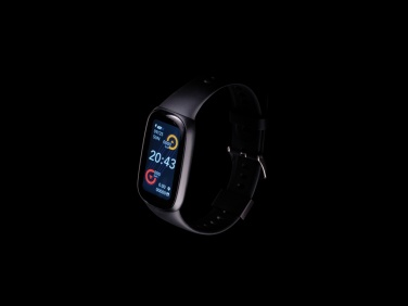 Logo trade promotional giveaways picture of: RCS recycled TPU  activity watch 1.47'' screen with HR