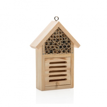 Logo trade promotional giveaways image of: Small insect hotel