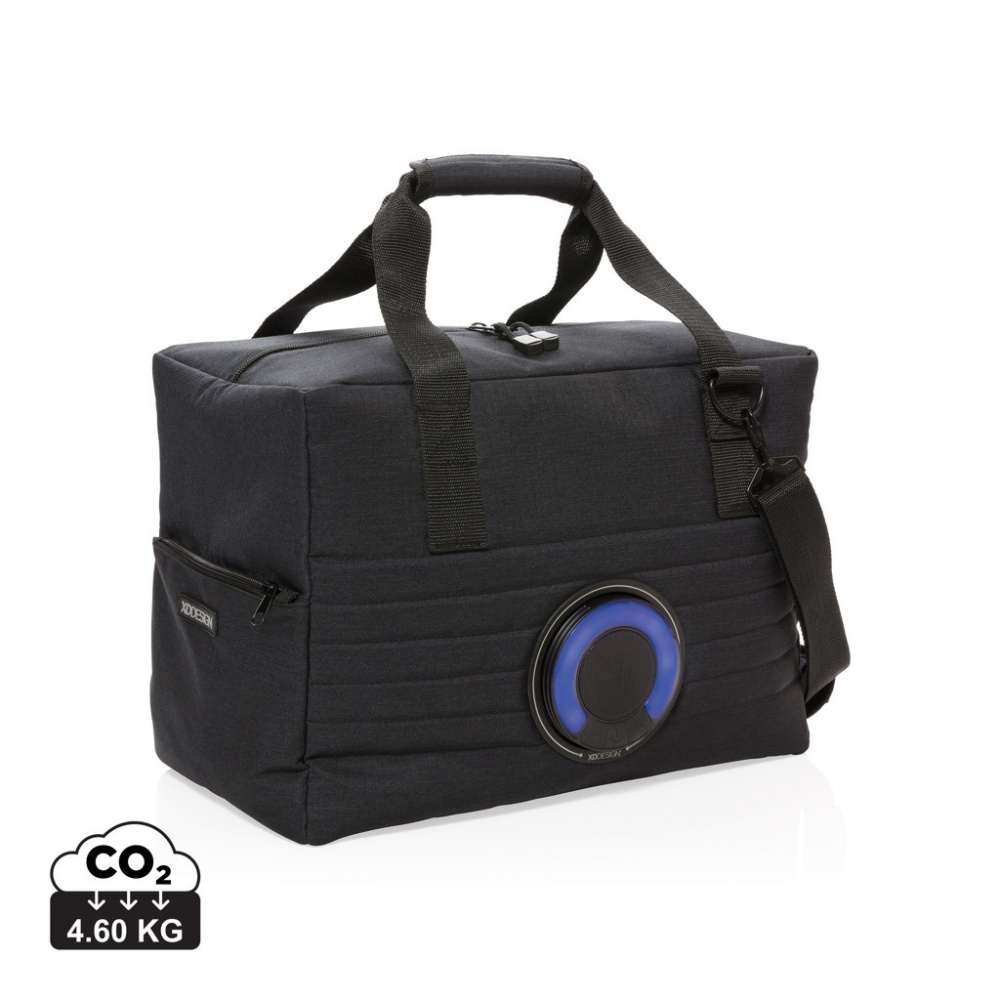 Logo trade promotional merchandise photo of: Party speaker cooler bag