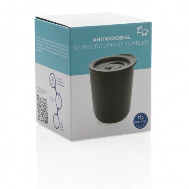 Logotrade promotional item image of: Simplistic antimicrobial coffee tumbler