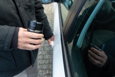 Logo trade promotional giveaway photo of: Bogota compact vacuum mug with ceramic coating