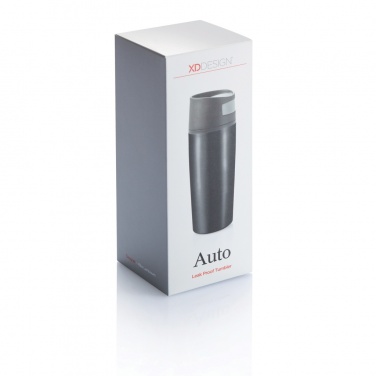 Logo trade promotional gifts image of: Auto leak proof tumbler