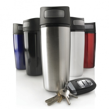 Logo trade business gift photo of: Auto leak proof tumbler