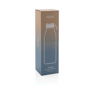 Logo trade promotional items image of: Avira Avior RCS Re-steel bottle 1L