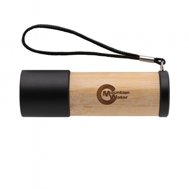 Logo trade advertising products image of: Bamboo and RCS certfied recycled plastic torch