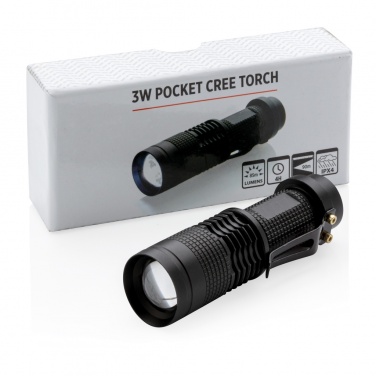 Logotrade corporate gift image of: 3W pocket CREE torch