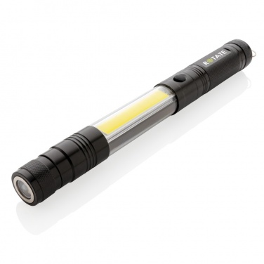 Logo trade promotional merchandise picture of: Large telescopic light with COB