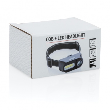 Logo trade advertising products image of: COB and LED headlight
