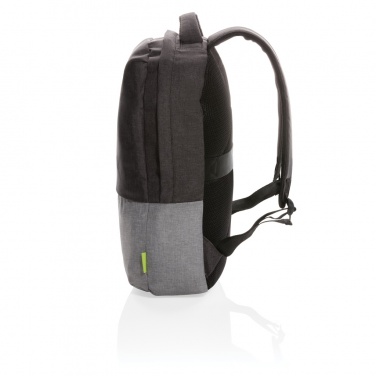 Logotrade promotional giveaway picture of: Duo colour RPET 15.6" RFID laptop backpack PVC free