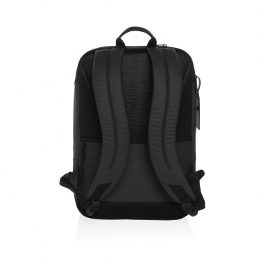 Logotrade advertising product picture of: Armond AWARE™ RPET 15.6 inch deluxe laptop backpack