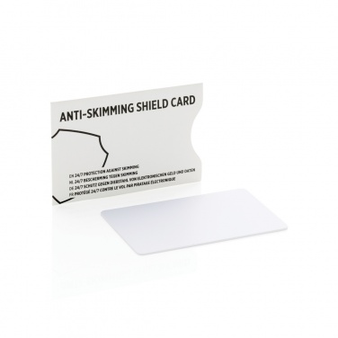 Logotrade promotional gift picture of: Anti-skimming RFID shield card with active jamming chip
