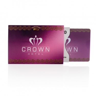 Logotrade corporate gift picture of: Anti-skimming RFID shield card with active jamming chip