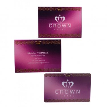 Logo trade corporate gifts picture of: Anti-skimming RFID shield card with active jamming chip