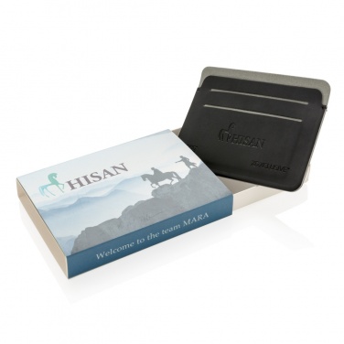 Logo trade advertising products picture of: Quebec RFID safe cardholder