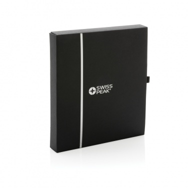 Logotrade corporate gift image of: Swiss Peak GRS recycled PU travel gift set