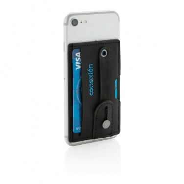 Logotrade promotional giveaway image of: 3-in-1 Phone Card Holder RFID