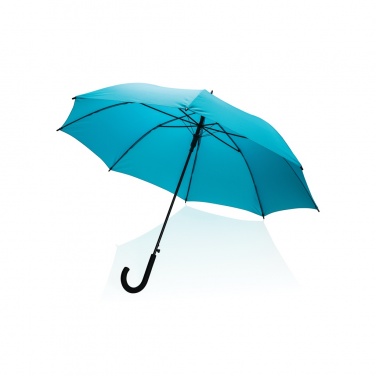 Logo trade promotional item photo of: 23" Impact AWARE™ RPET 190T standard auto open umbrella
