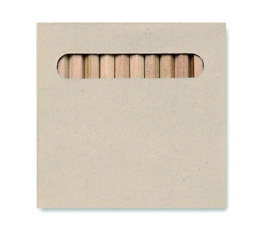 Logotrade advertising product picture of: 12 coloured pencils set