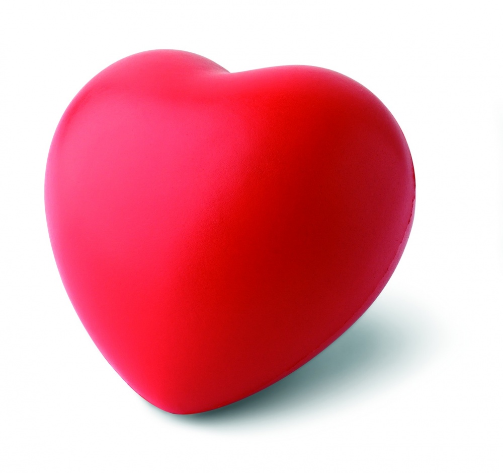 Logotrade advertising products photo of: Anti-stress heart PU material