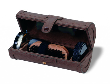 Logo trade promotional giveaways image of: Shoe polish kit