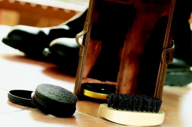 Logotrade promotional giveaway picture of: Shoe polish kit