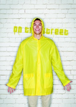 Logo trade corporate gift photo of: PVC raincoat with hood