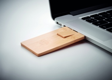 Logotrade business gifts photo of: 16GB bamboo casing USB