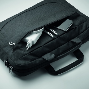 Logo trade promotional merchandise image of: 600 RPET laptop bag
