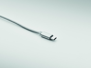 Logotrade promotional item picture of: 2 in 1 long charging cable