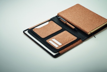 Logotrade promotional product picture of: A5 portfolio in cork