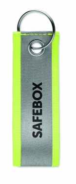 Logo trade advertising products picture of: Reflective key ring Reflekey