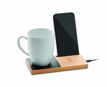 Logo trade corporate gifts picture of: 1Wireless charger mug warmer