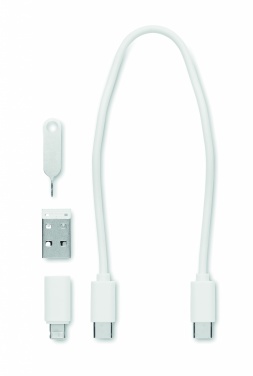 Logo trade promotional gifts picture of: 9 in 1 cable connector set