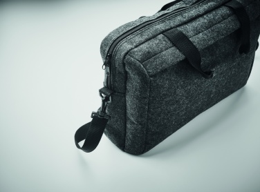 Logotrade promotional giveaway picture of: 15 inch RPET felt laptop bag
