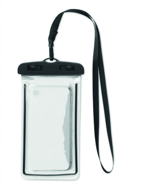 Logo trade promotional giveaways picture of: Waterproof smartphone pouch