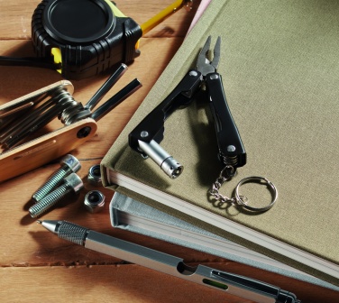 Logo trade advertising products image of: Foldable multi-tool knife