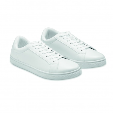 Logo trade promotional item photo of: Sneakers in PU size 47