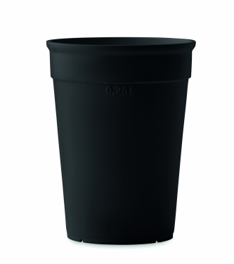 Logotrade promotional merchandise picture of: Recycled PP cup capacity 250 ml