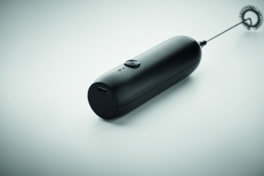 Logo trade promotional giveaways picture of: Electric milk frother