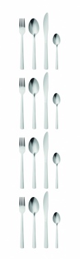 Logo trade promotional giveaways image of: 16 piece cutlery set.